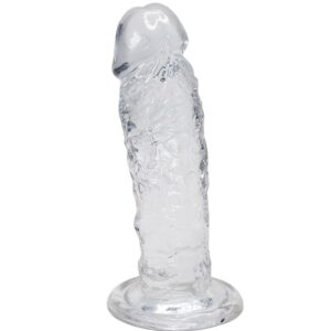 ALIVE - MAJESTIC PENE REALÍSTICO TRANSPARENTE 14.7 CM