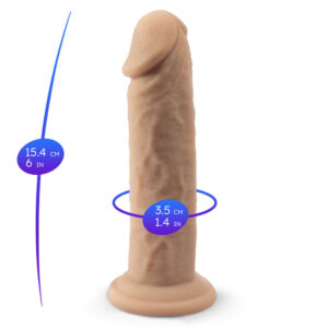SILEXD - PENE REALÍSTICO MODELO 2 SILICONA PREMIUM TERMOREACTIVO 15.4 CM
