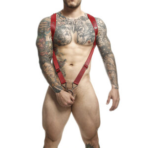 MOB - DNGEON ARNÉS ROJO DE ESPALDA RECTA TALLA ÚNICA