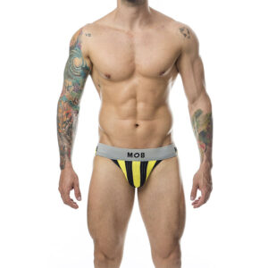 MOB - JOCK CLASICO STRIPE AMARILLO TALLA XXL
