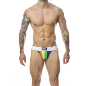 MOB - JOCK CLASICO STRIPE RAINBOW TALLA M