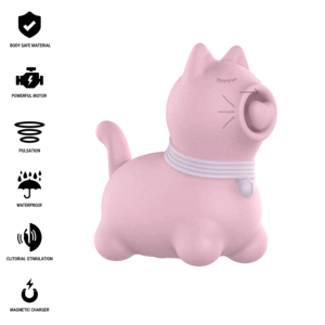 INTENSE - MARIE ESTIMULADOR CON LENGUA EFECTO PULSACIÓN ROSA