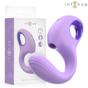 INTENSE - BAXTER VIBRADOR & ESTIMULADOR VIOLETA