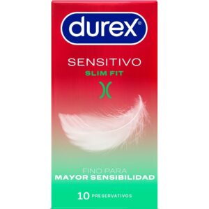 DUREX - SENSITIVO SLIM FIT 10 UNIDADES
